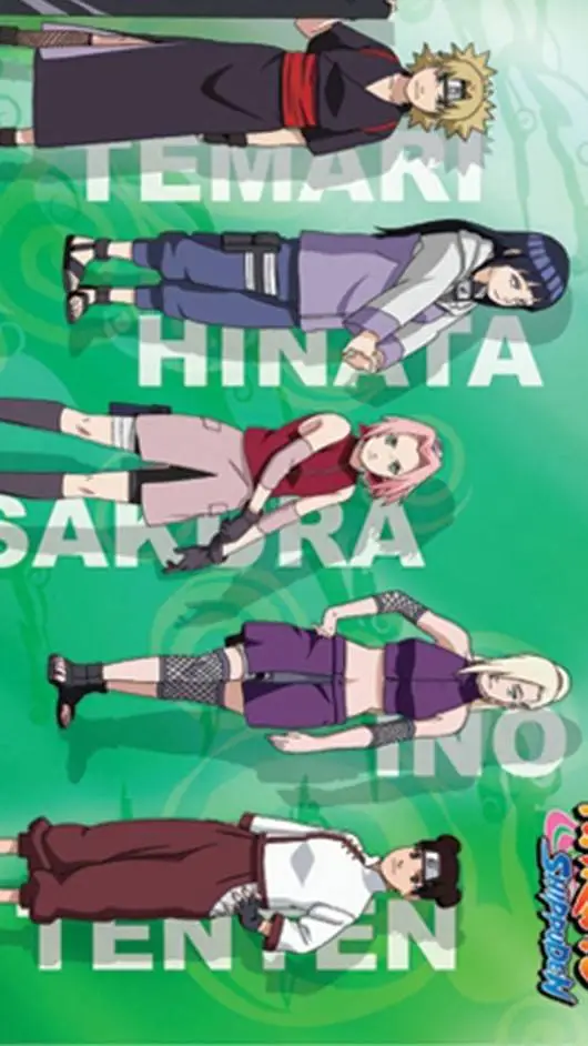 ai character: Naruto Girls background