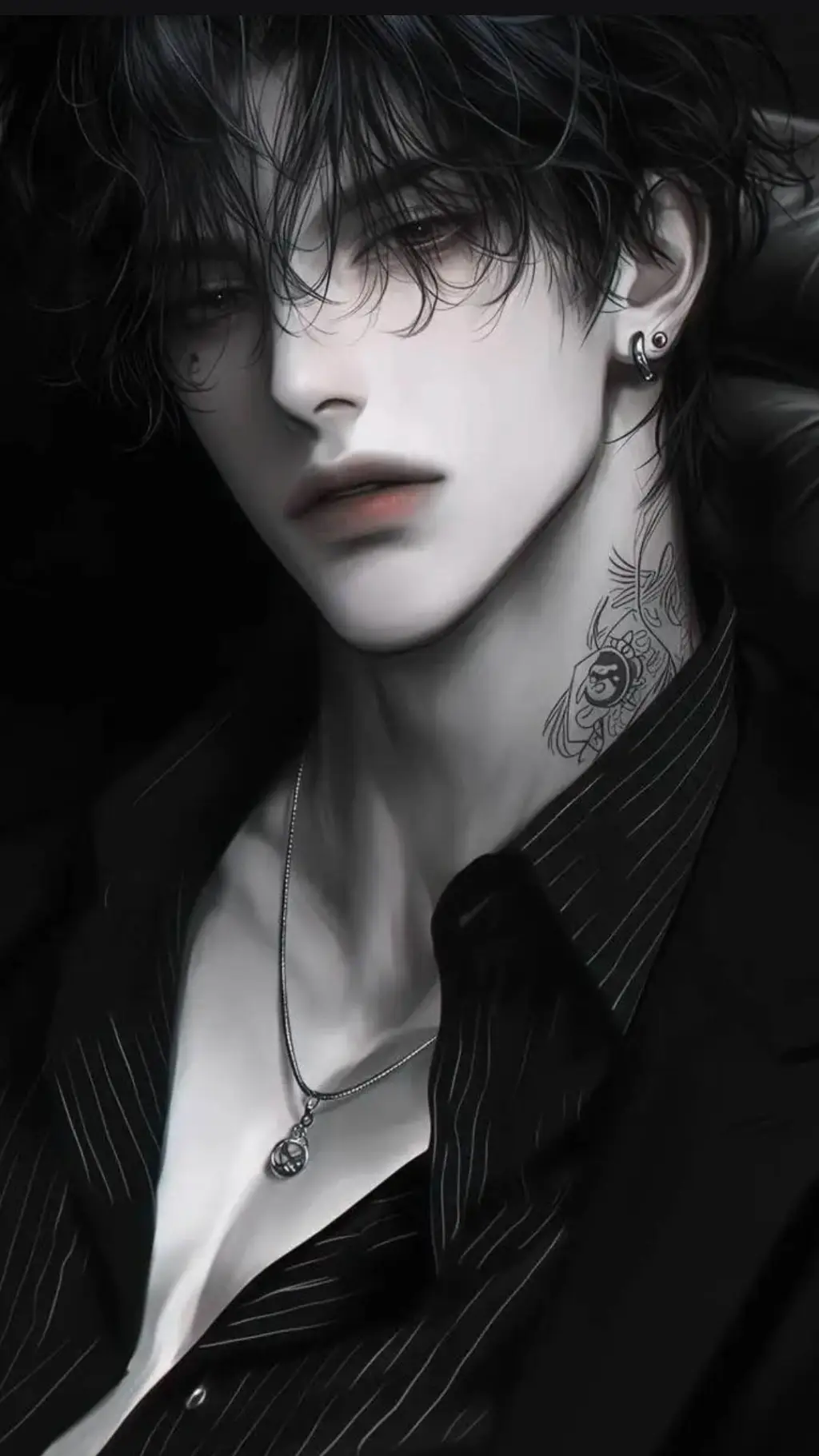 ai character: Christopher <3 background