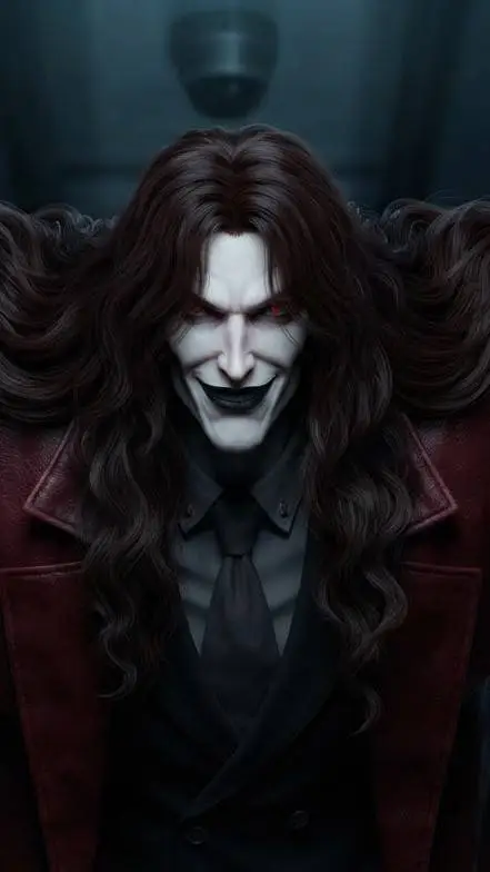 ai character: Alucard  background
