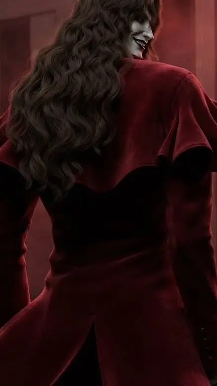 ai character: Alucard  background