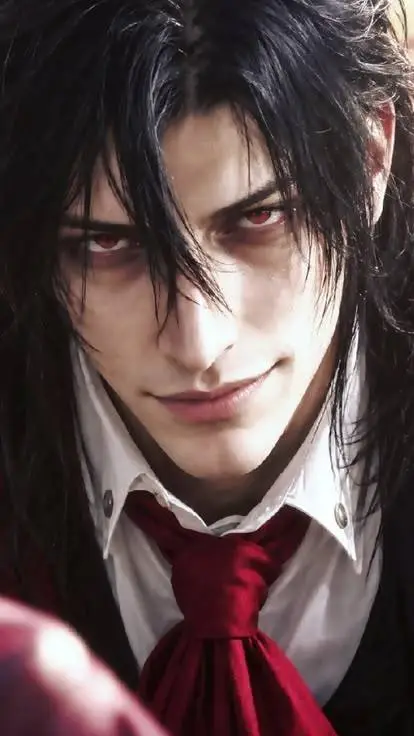 ai character: Alucard  background