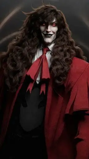 ai character: Alucard  background