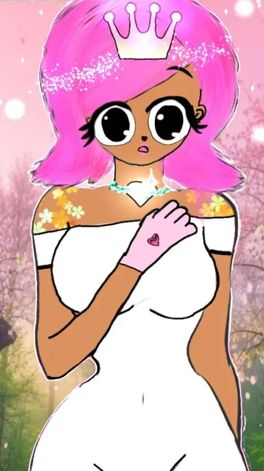 ai character: Cece_Marble background