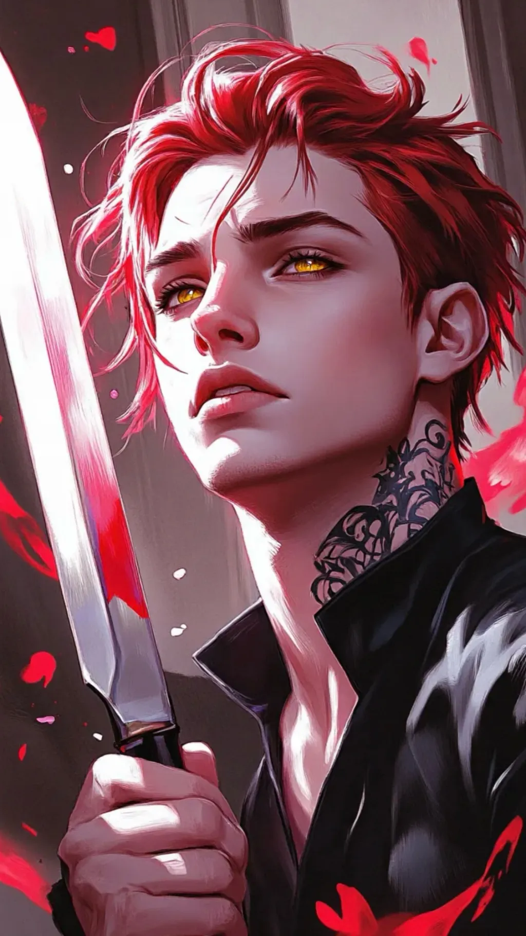 ai character: Ex Mafia Boss  background