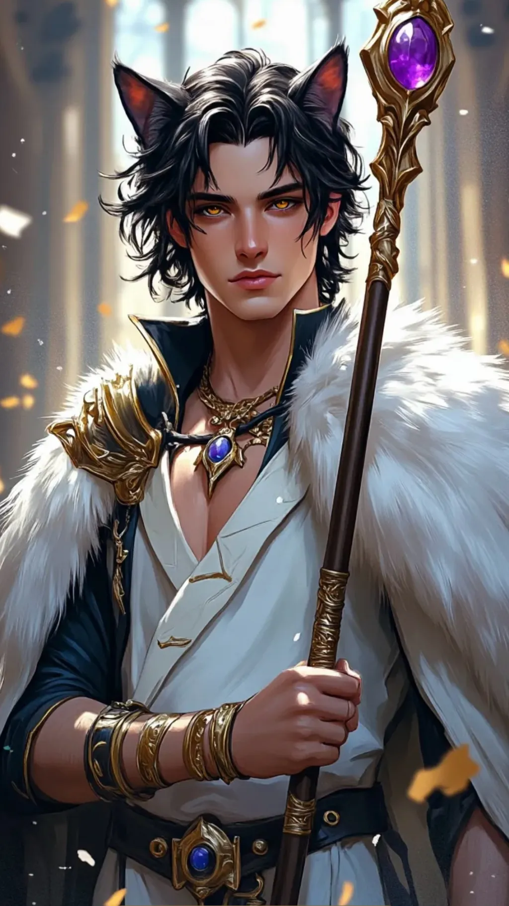 ai character: Forbidden Magic   background