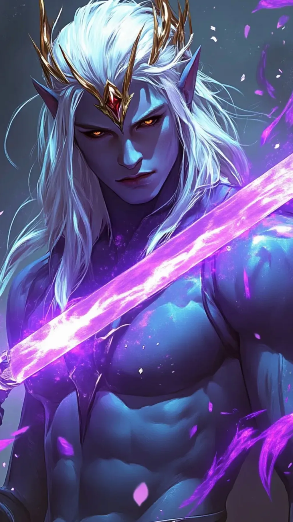 ai character: ✨Stars Druid ✨ background