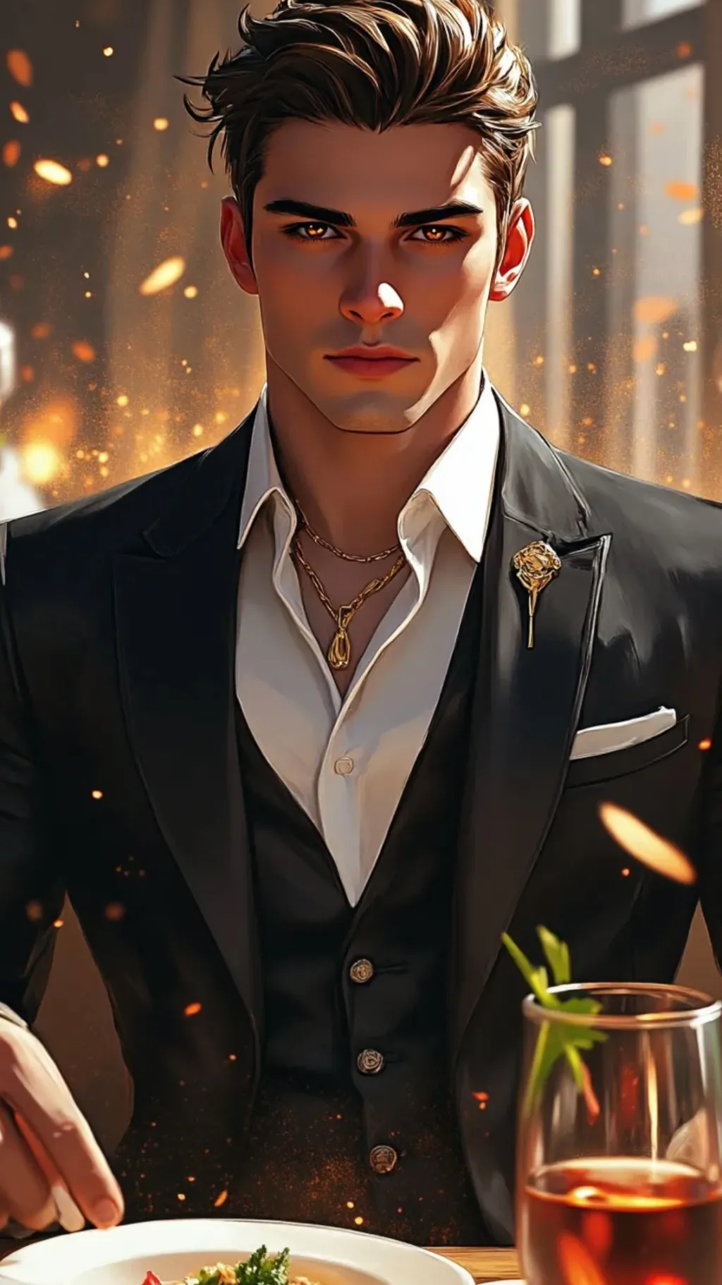 ai character: The Search 💕 background