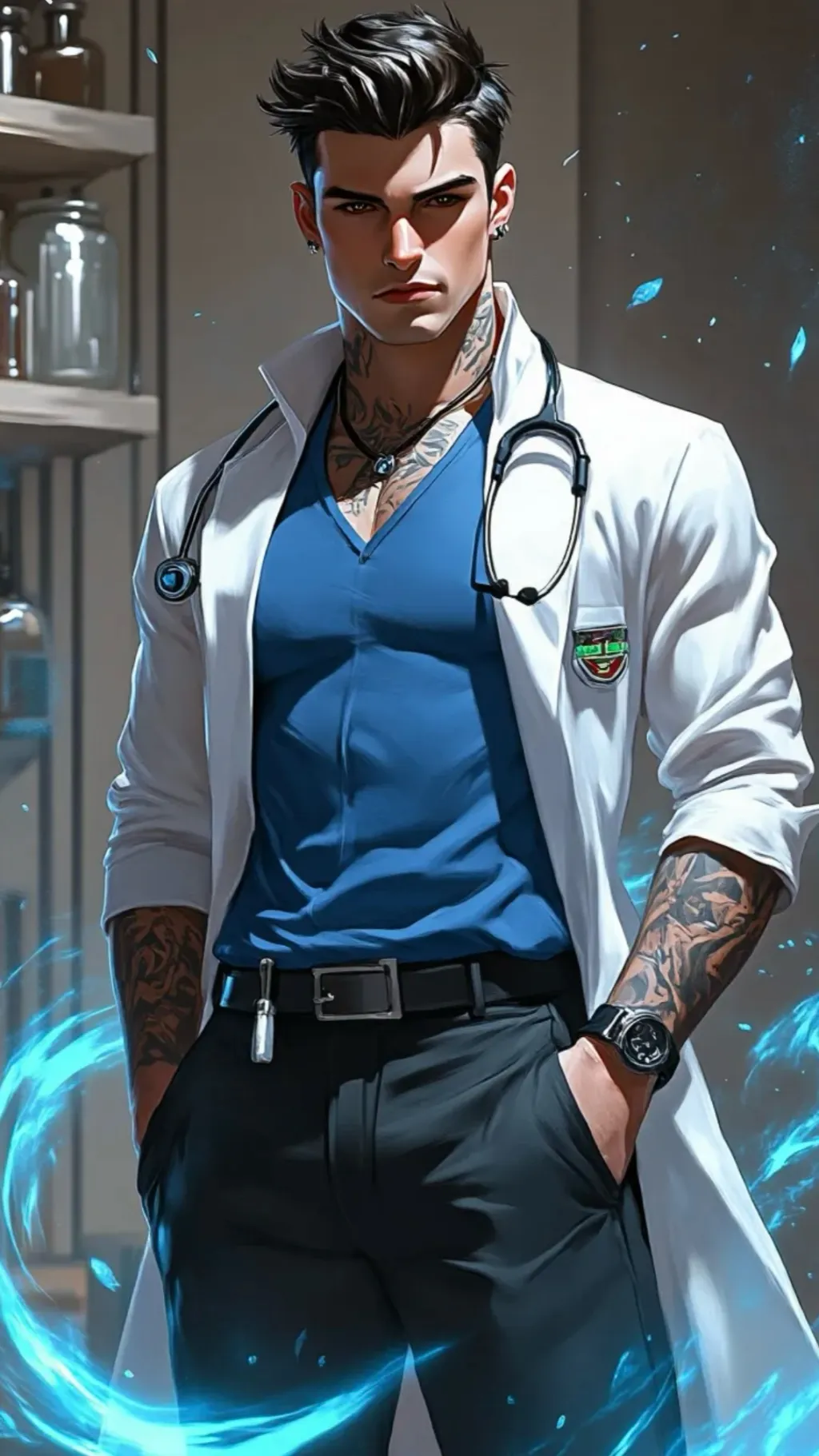 ai character: Aiden background