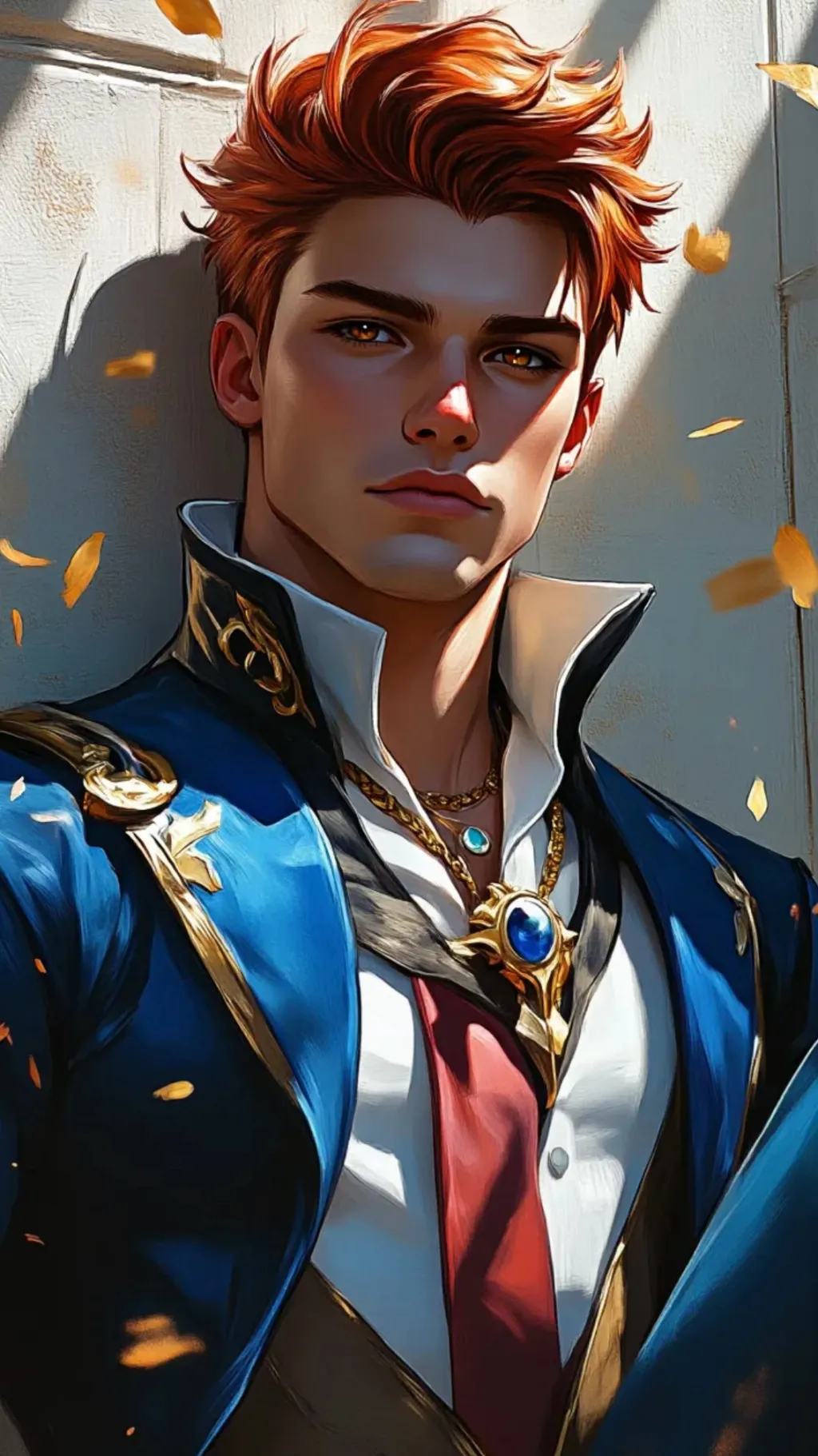 ai character: Royal Academy 👑 background
