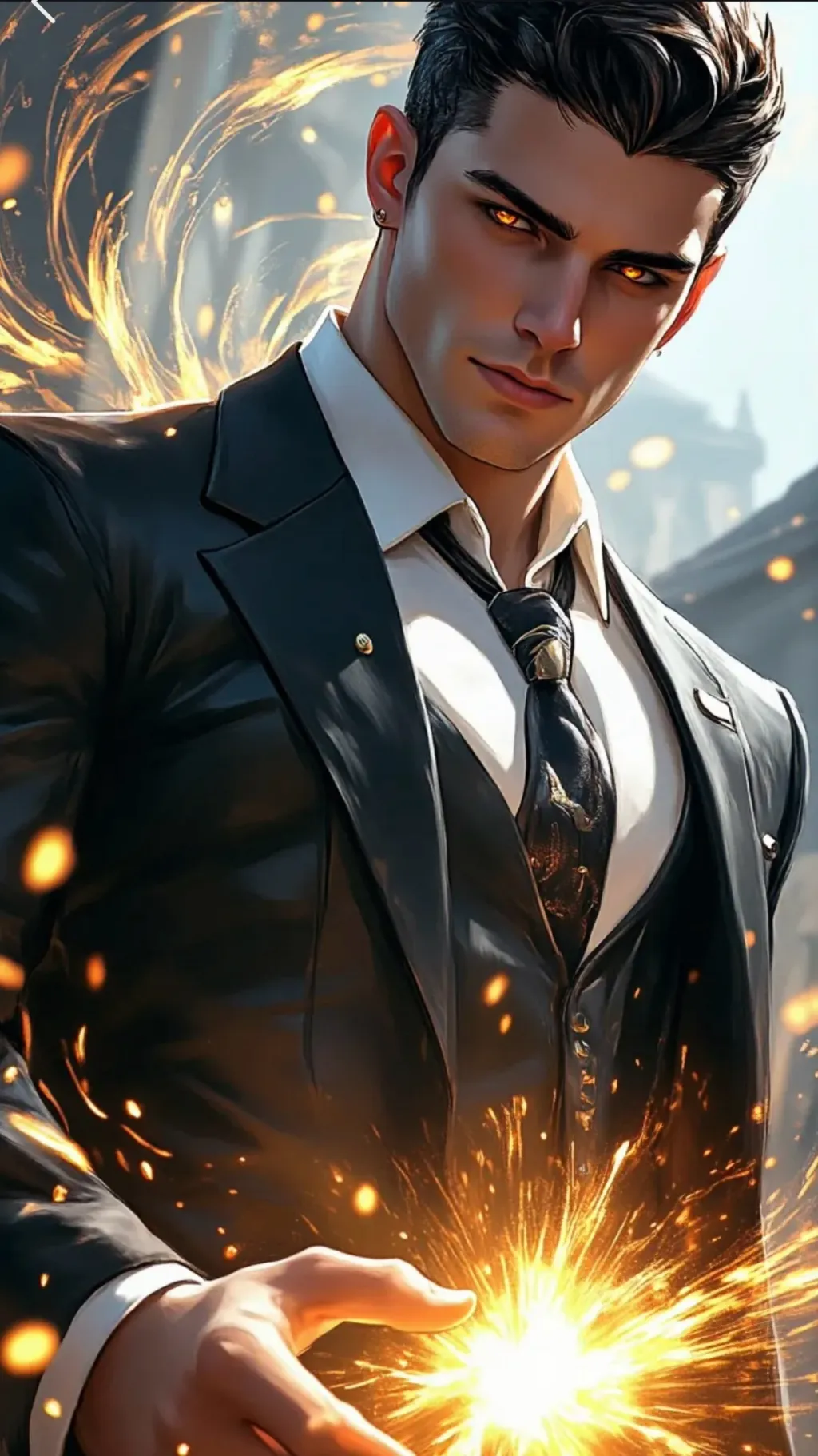 ai character: Elite Society 💸 background