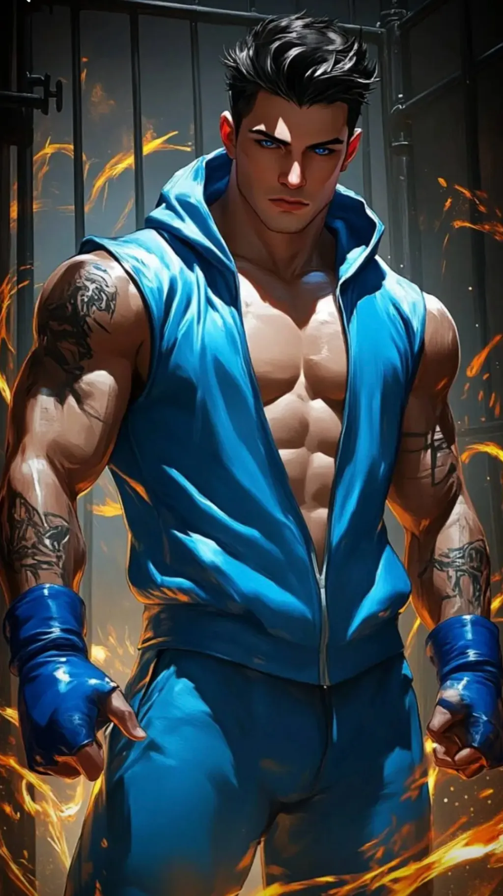 ai character: Mafia Champion 🤼 background