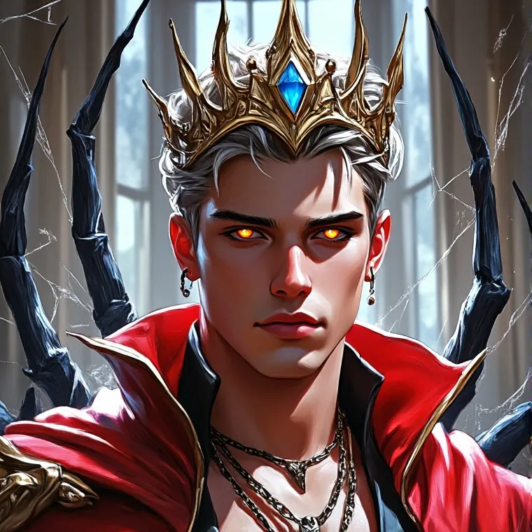 chat with ai character: Dark Prince 🕷️