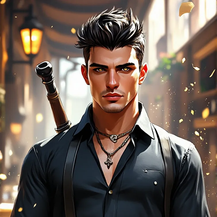chat with ai character: 🖤Nikolai 🔫
