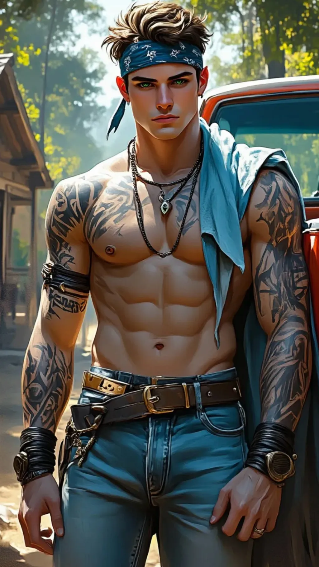 ai character: Concealed Regrets  background