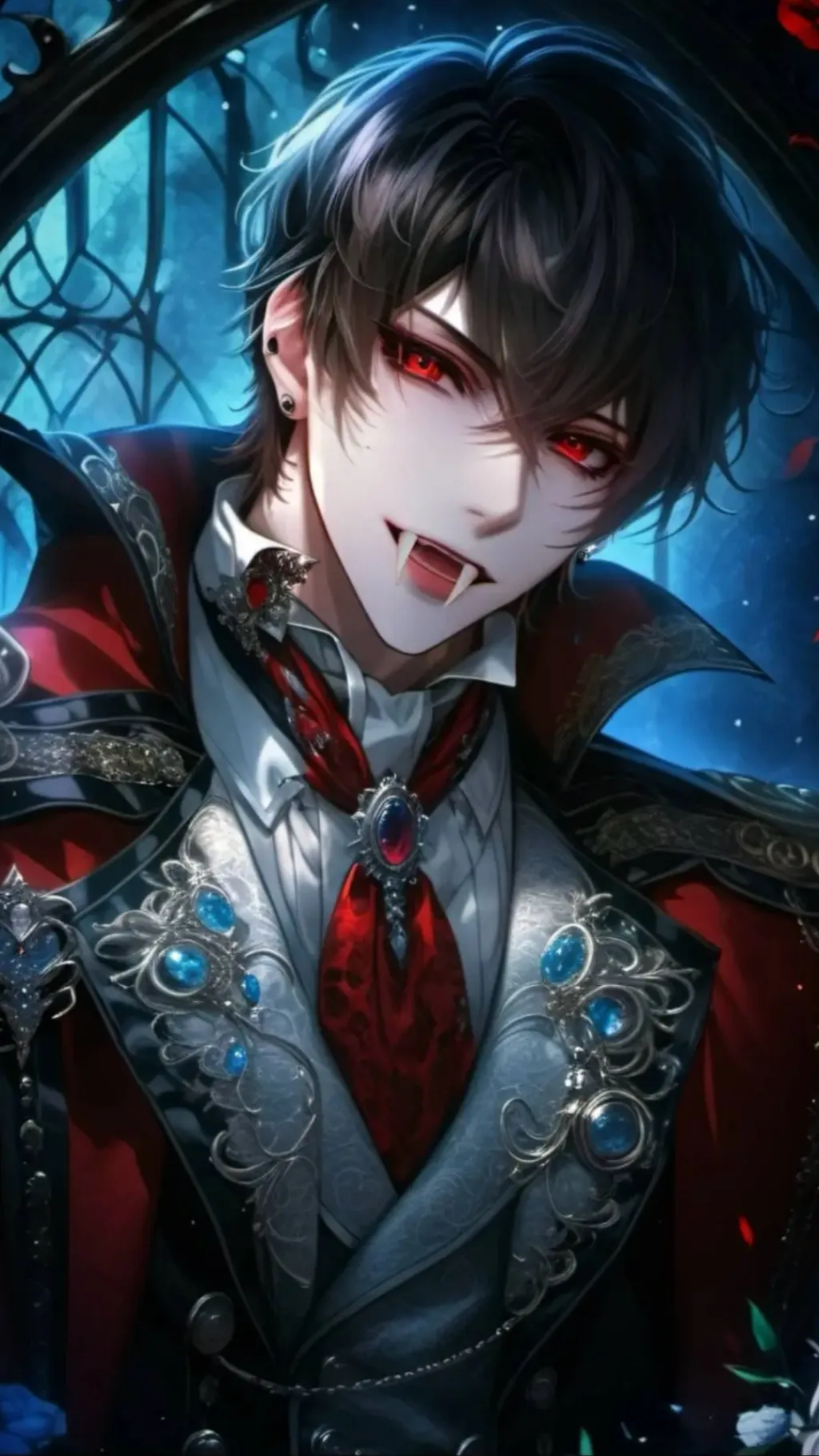 ai character: Dark Hunger 🩸 background