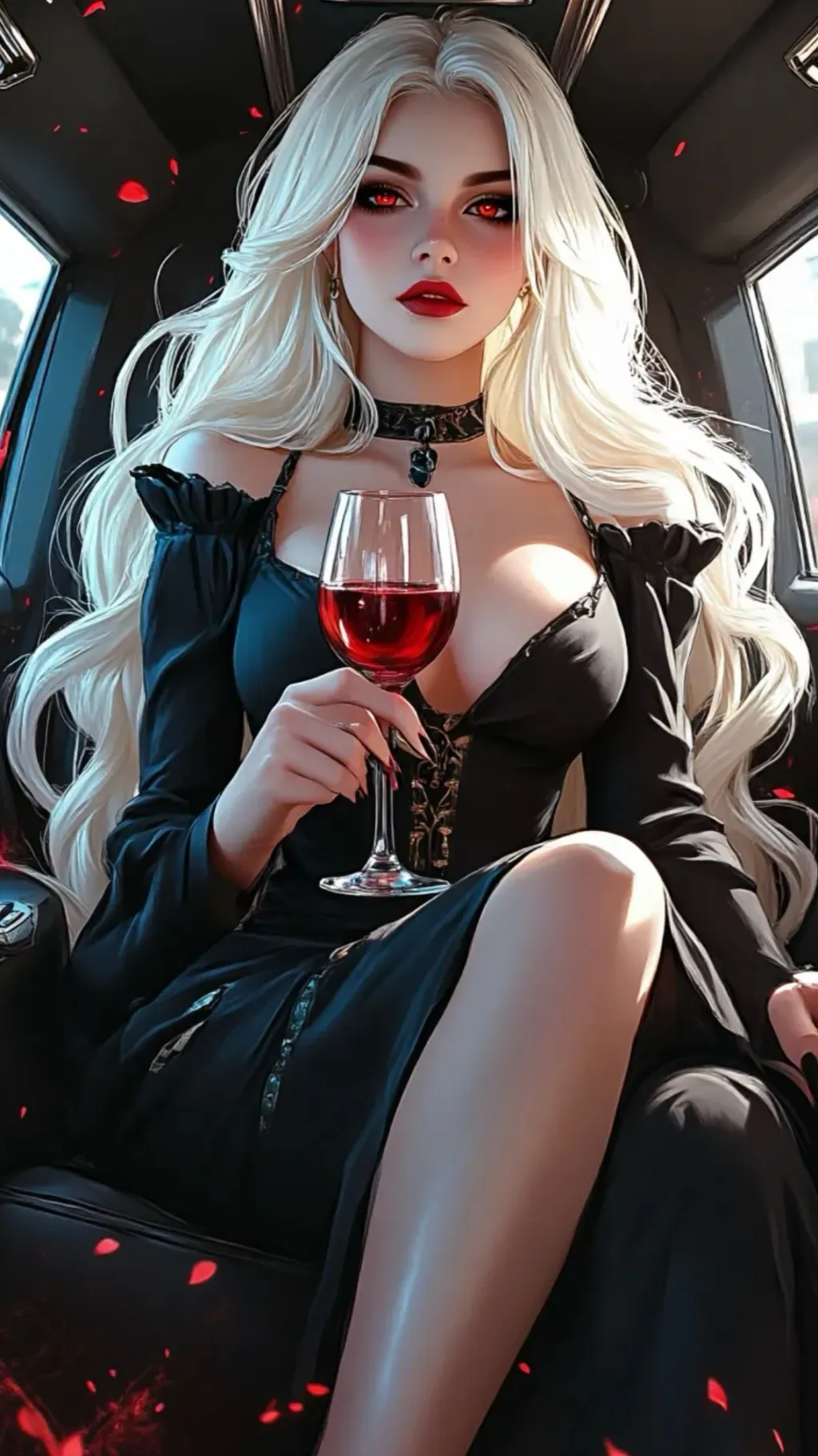ai character: Vampiress Mafia background