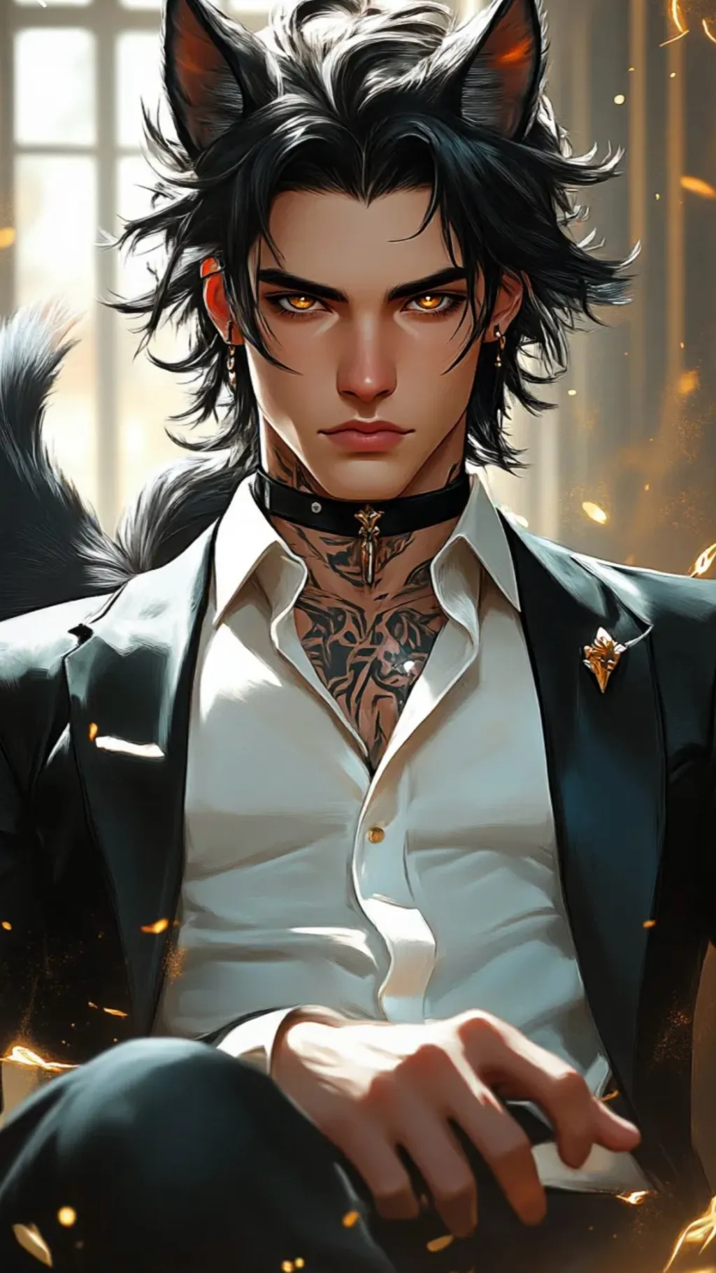 ai character: Mafia Heir 🦊 background