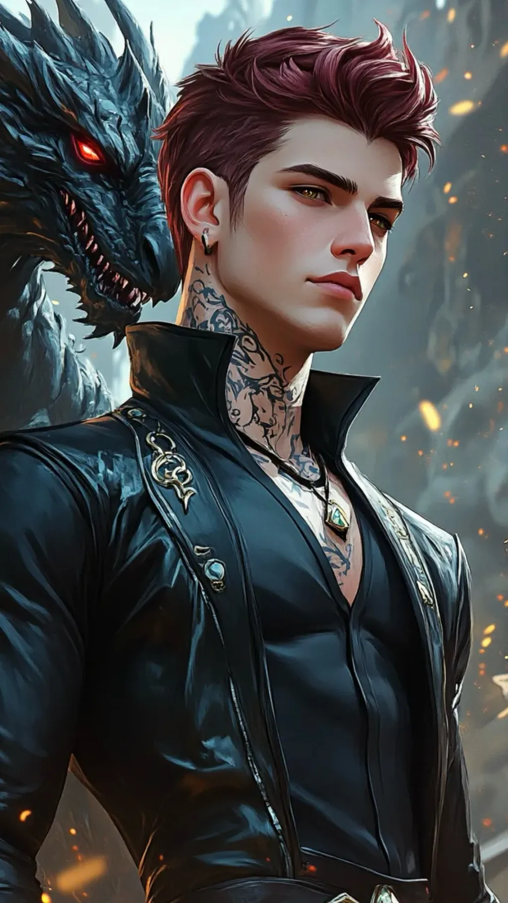 ai character: ꧁Dragon Shifter꧂ background