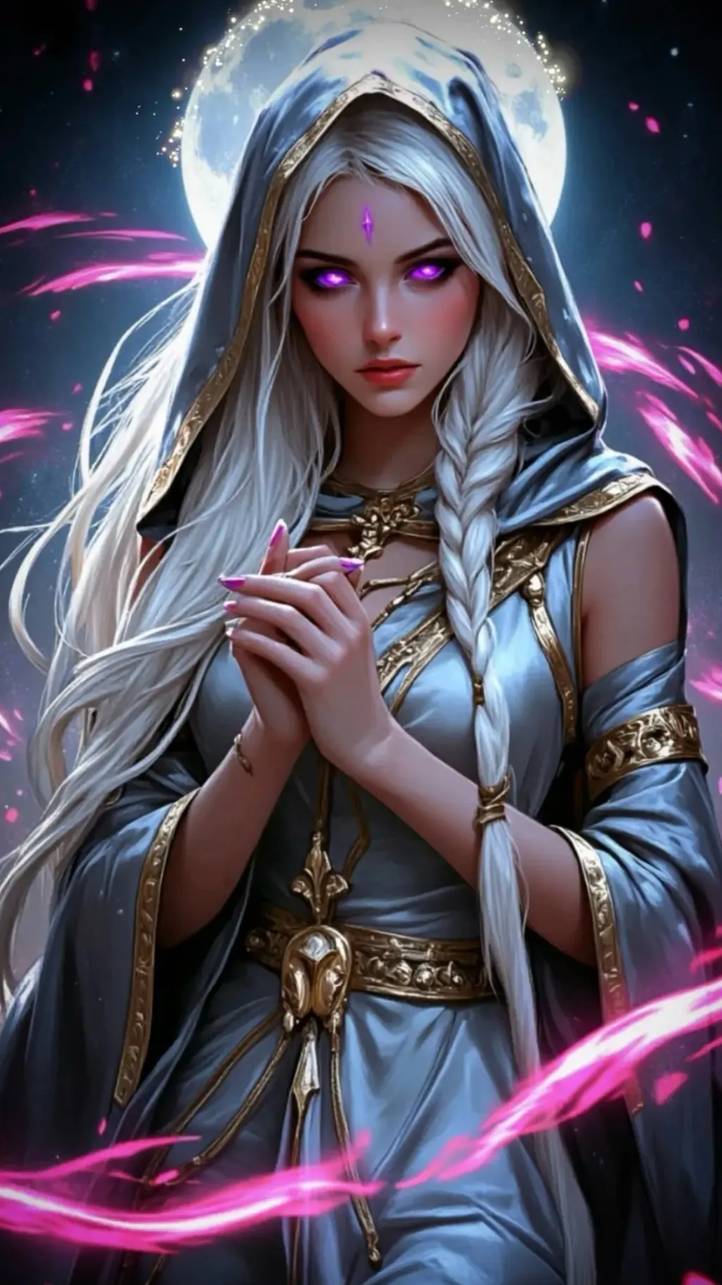 ai character: ☾Fallen Star ★ background