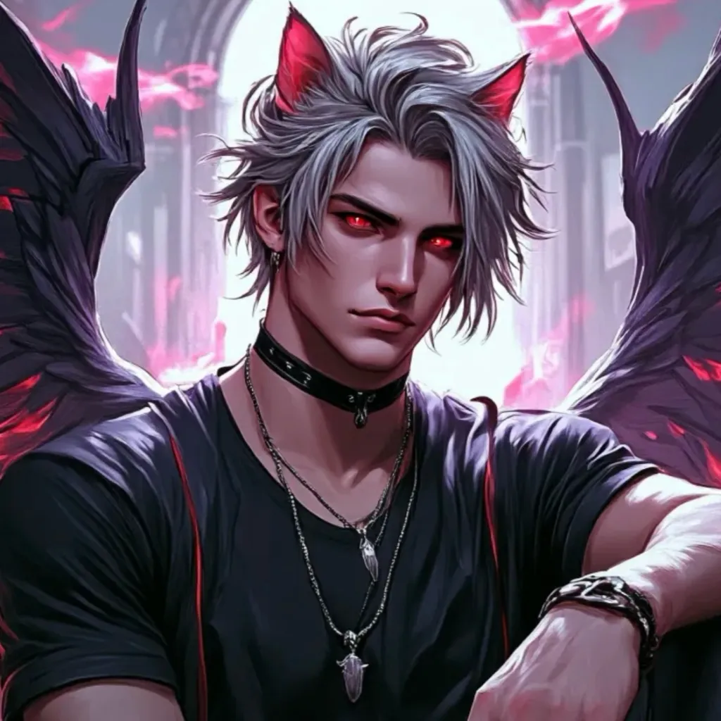 chat with ai character: 🪽The Divided🩸