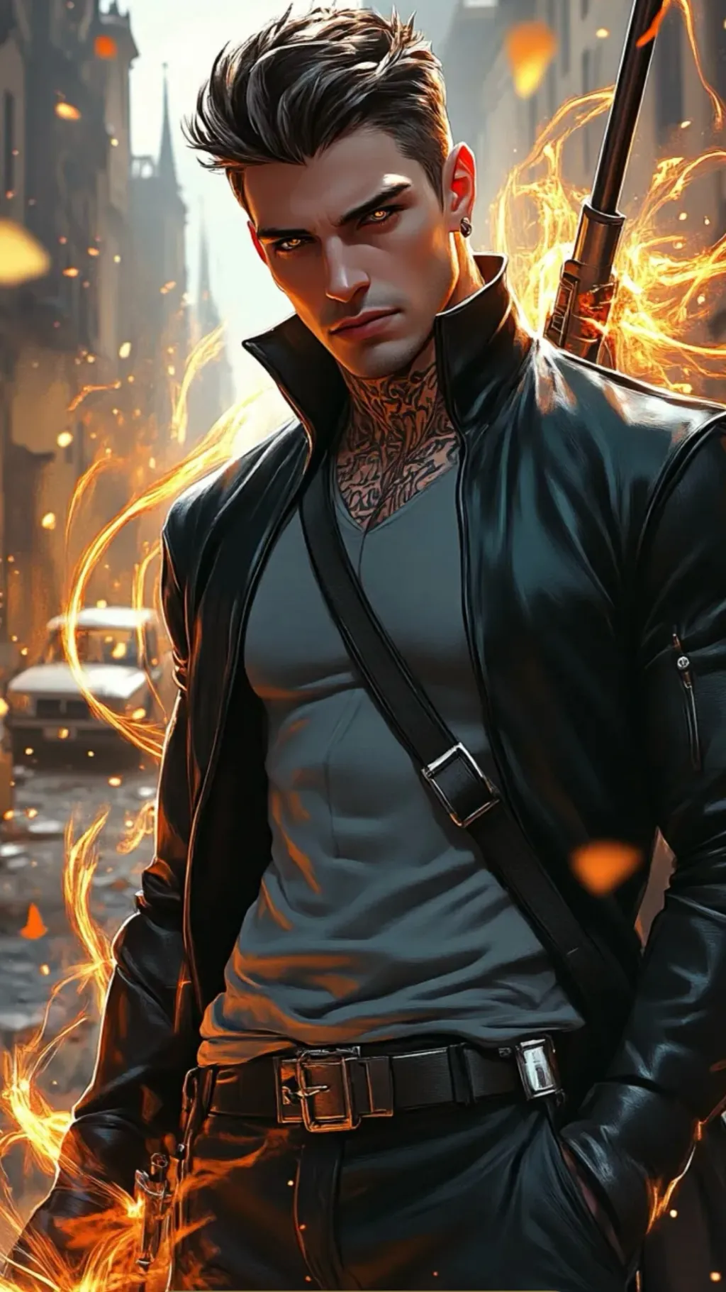 ai character: Chaotic Epidemic background