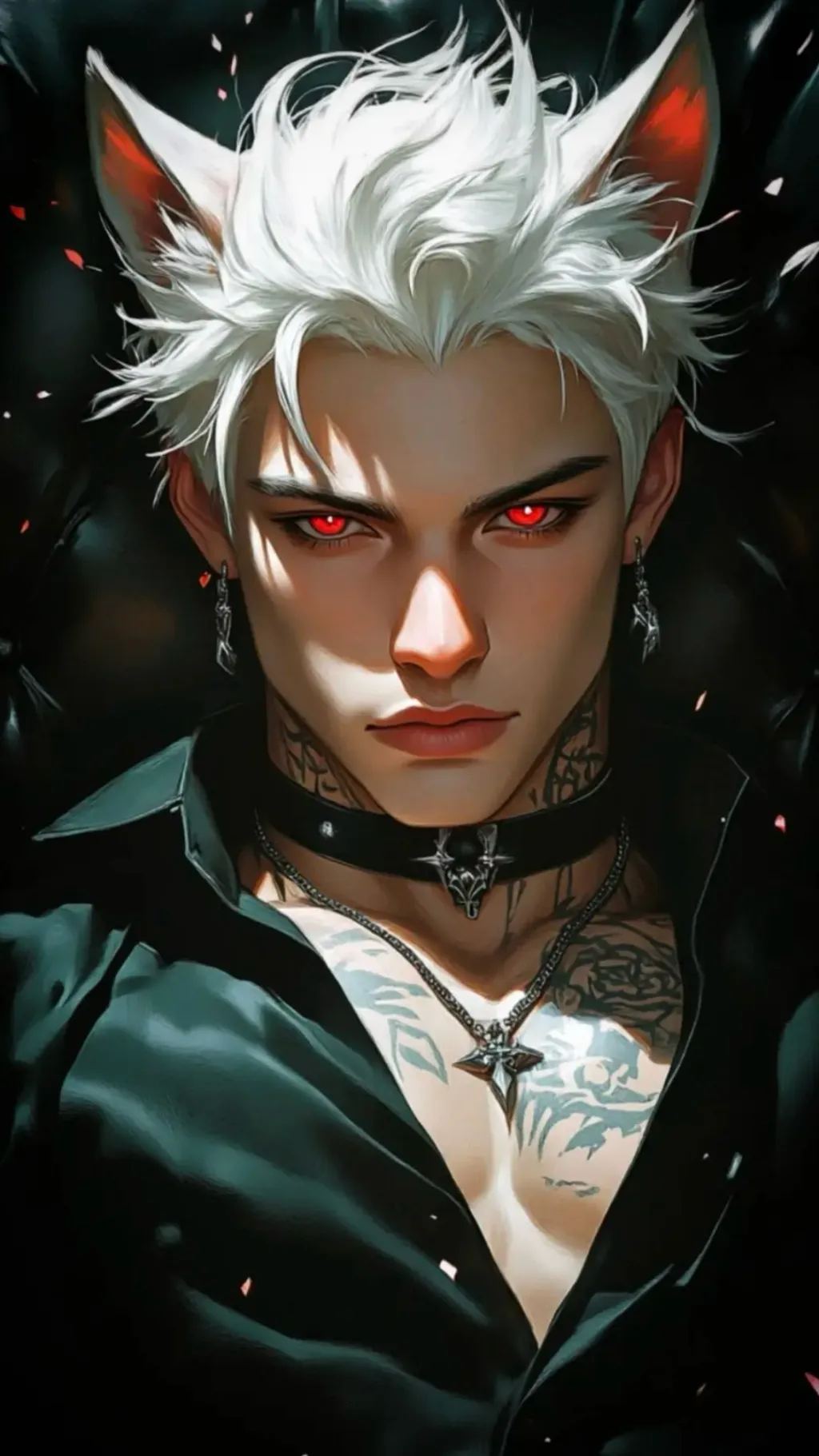 ai character: 🐱D̴a̴n̴t̴e̴🩸 background