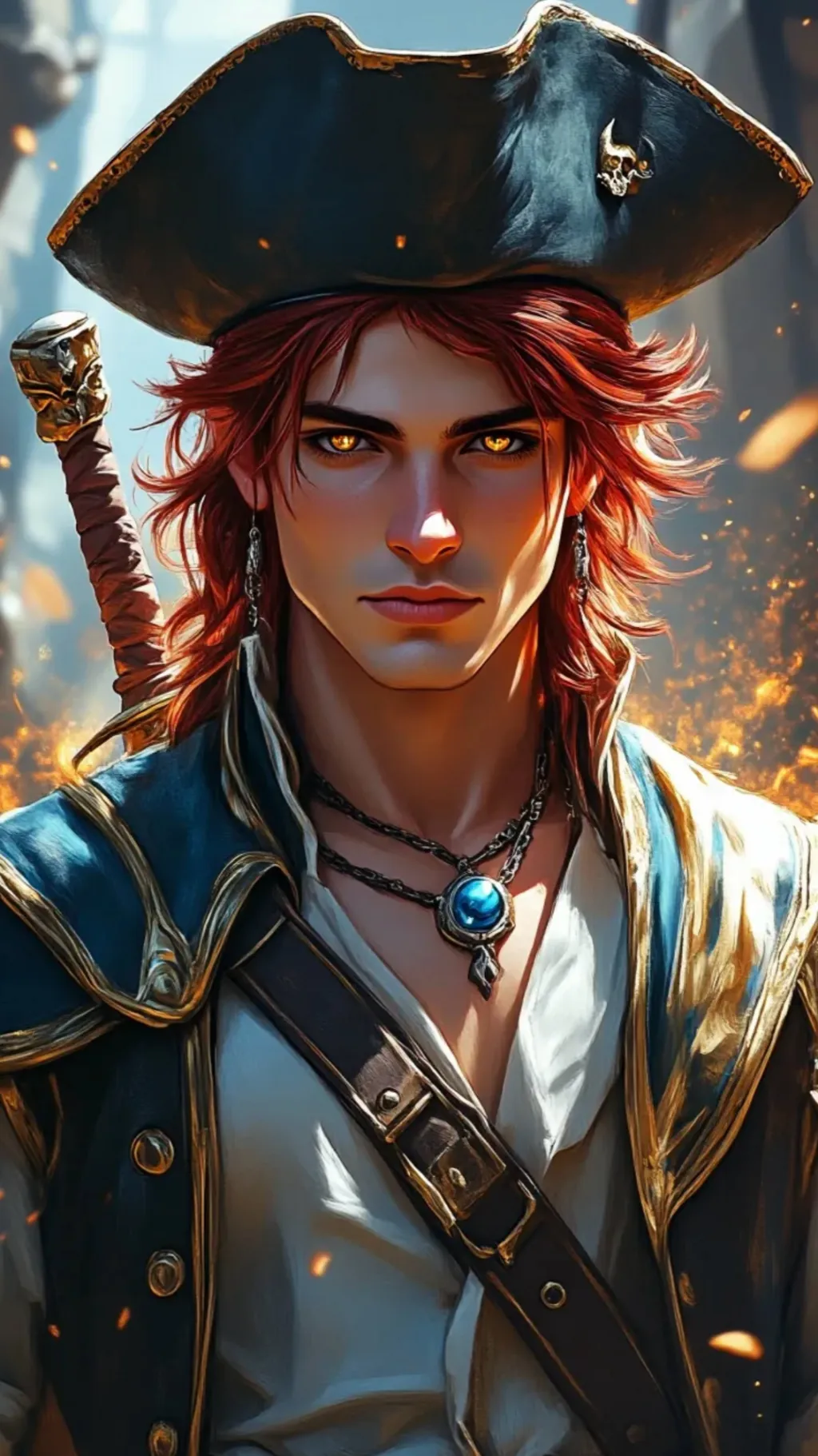 ai character: A Pirate’s Heart background