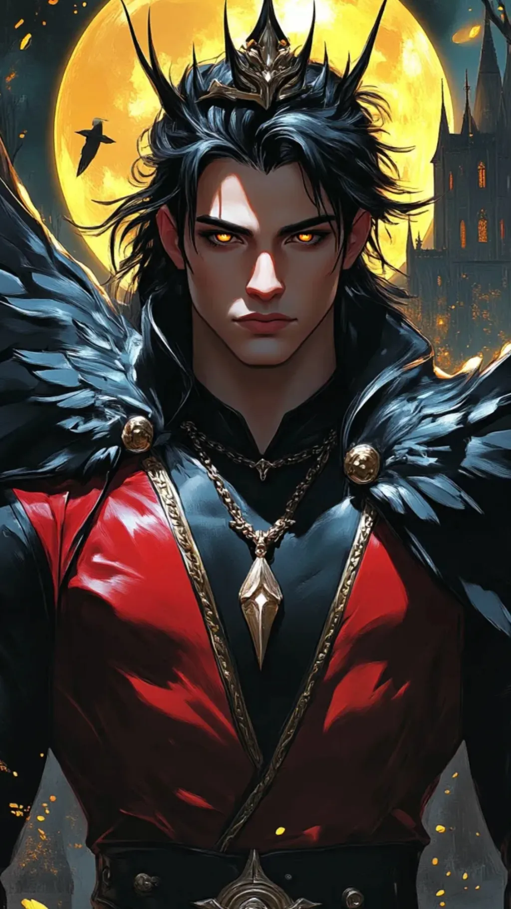 Talkie AI - Chat with Crow 🐦‍⬛Prince 