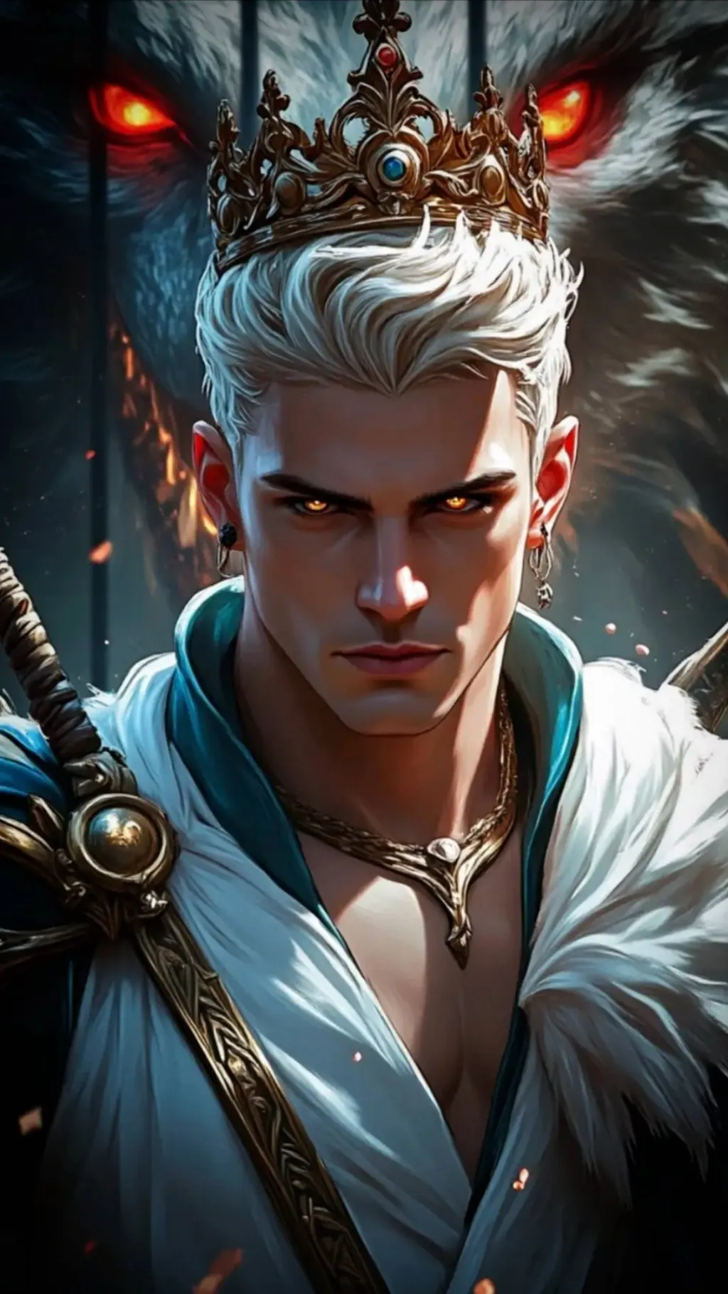 ai character: Cursed Bloodline  background