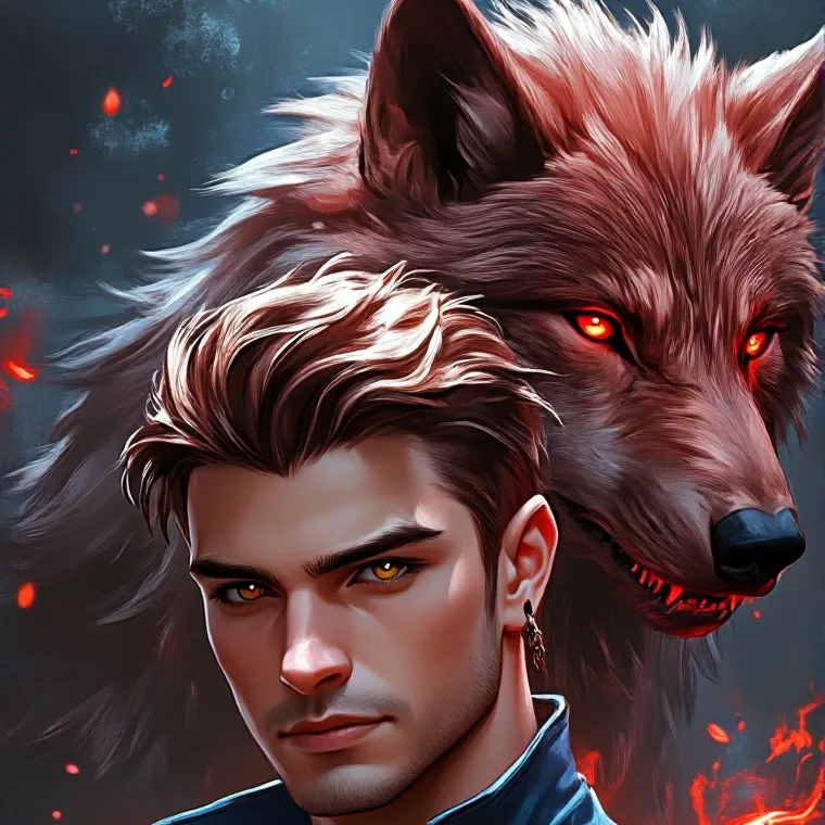chat with ai character: Wolf’s Guardian