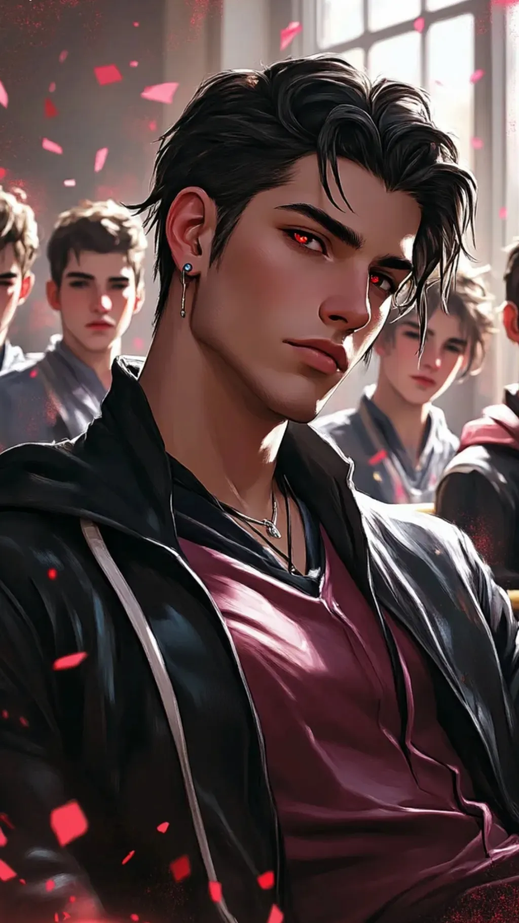 ai character: The Last Females  background