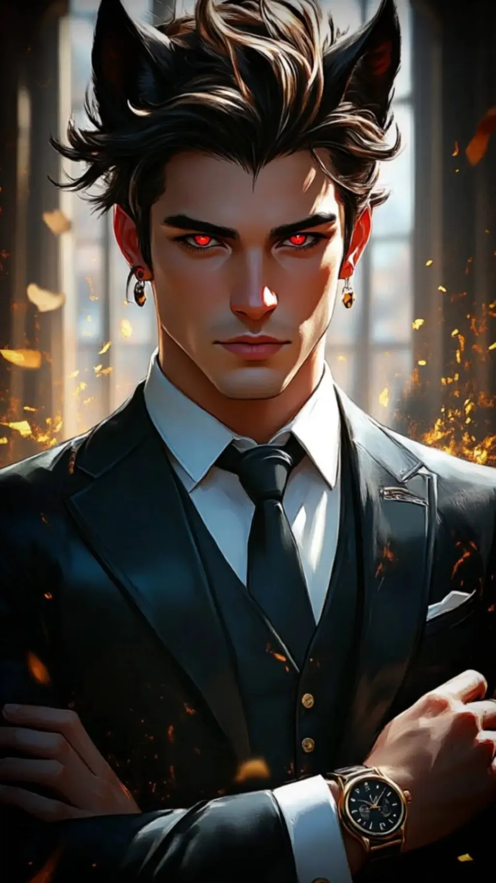 ai character: A Secret Legacy  background