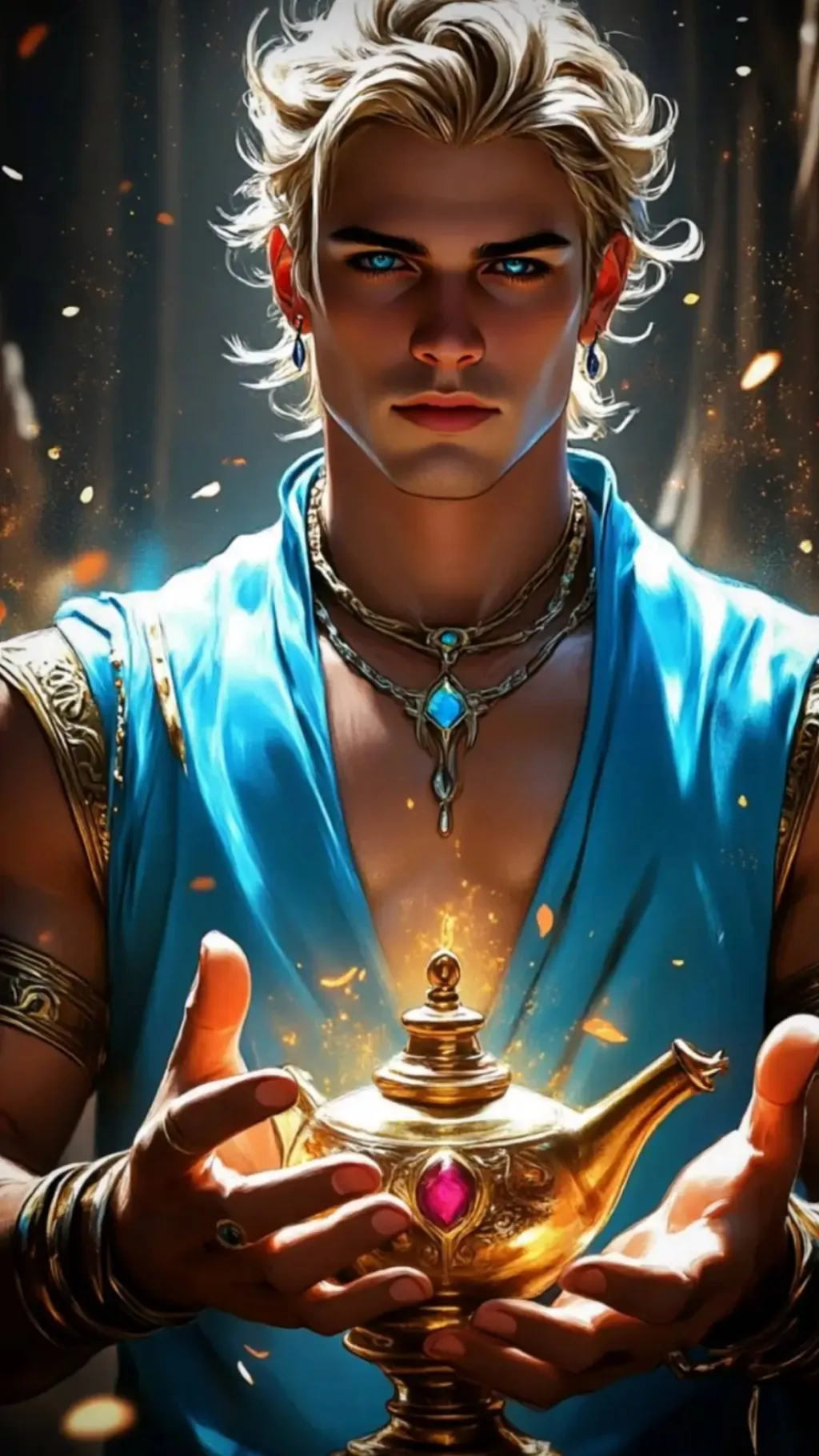 ai character: Enchanted Fate  background