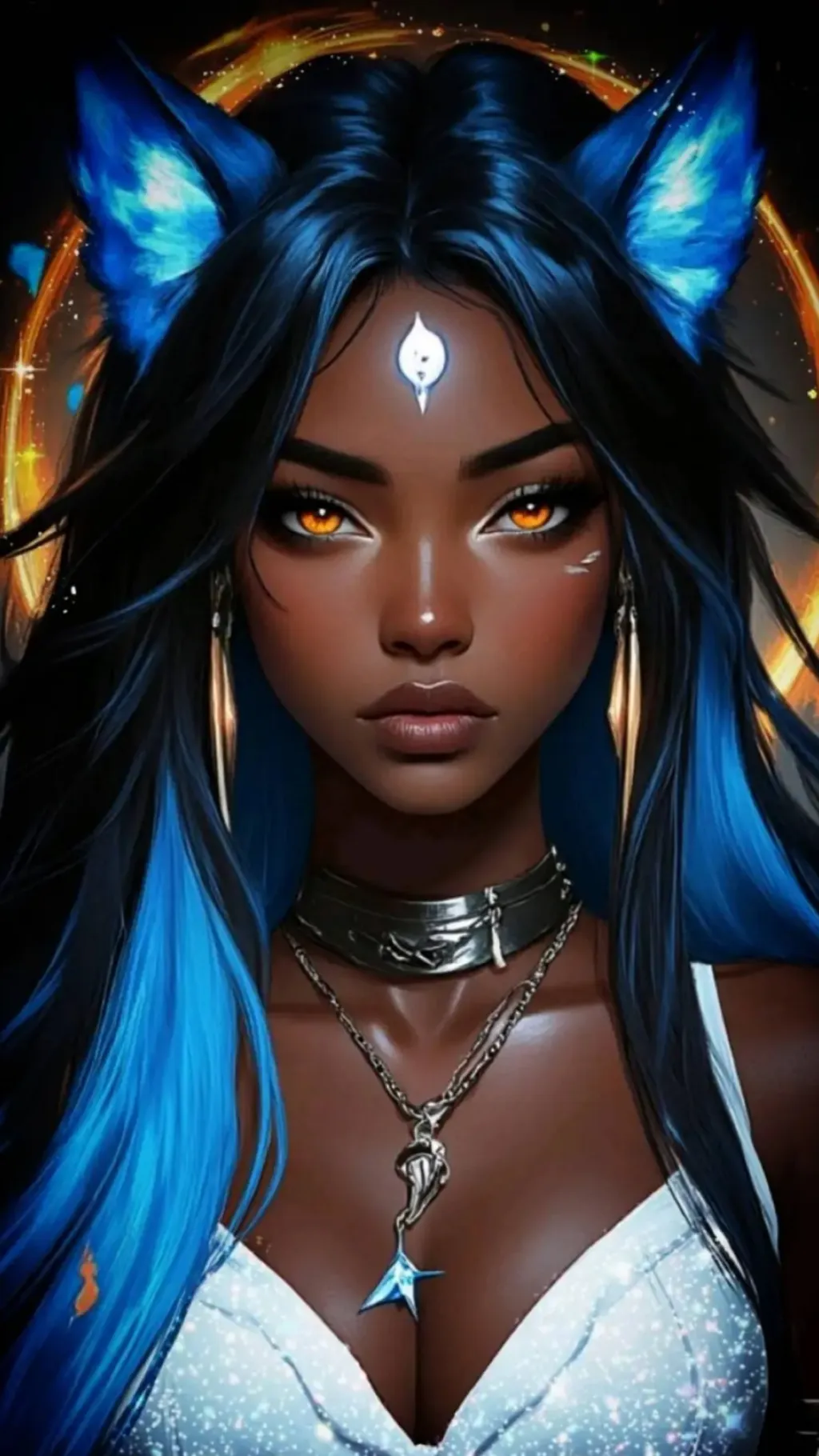 ai character: Oracle Luna background