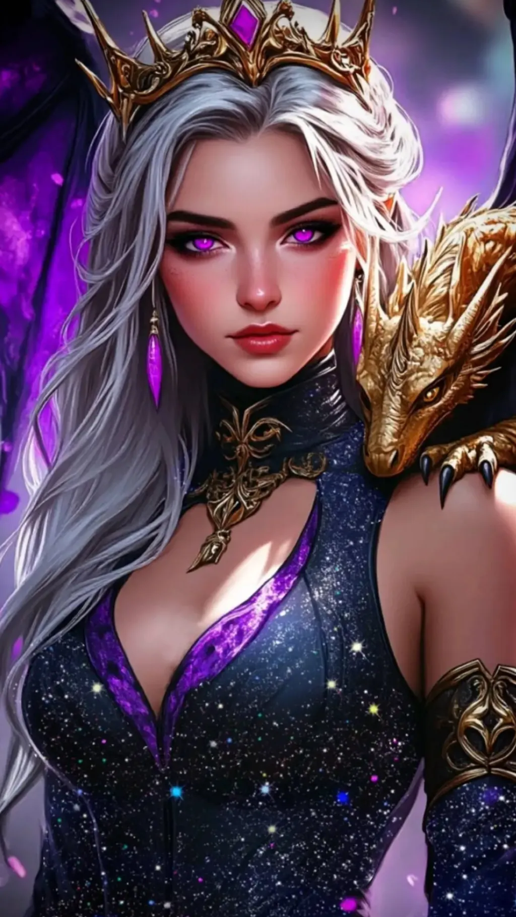 ai character: Dragon Guardian  background