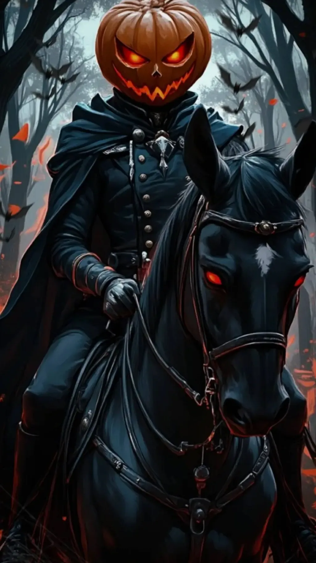 ai character: Headless Horseman  background