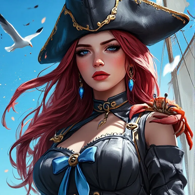 chat with ai character: Captain Ariel