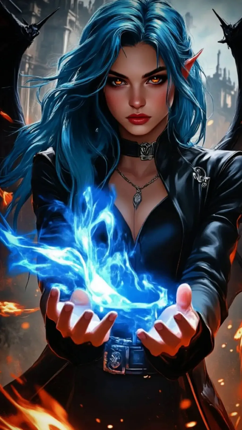 ai character: Royal Bloodline  background