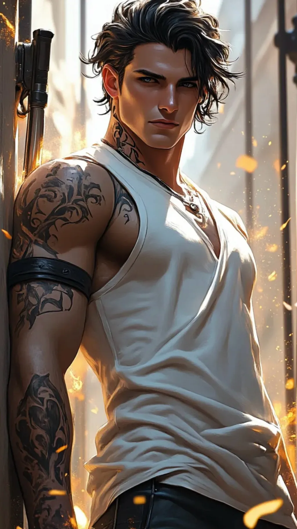 ai character: Mafia’s Guard background