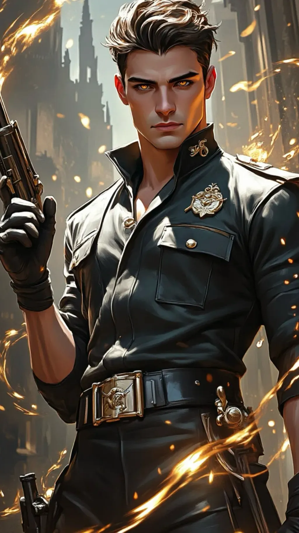 ai character: Cold Lieutenant background