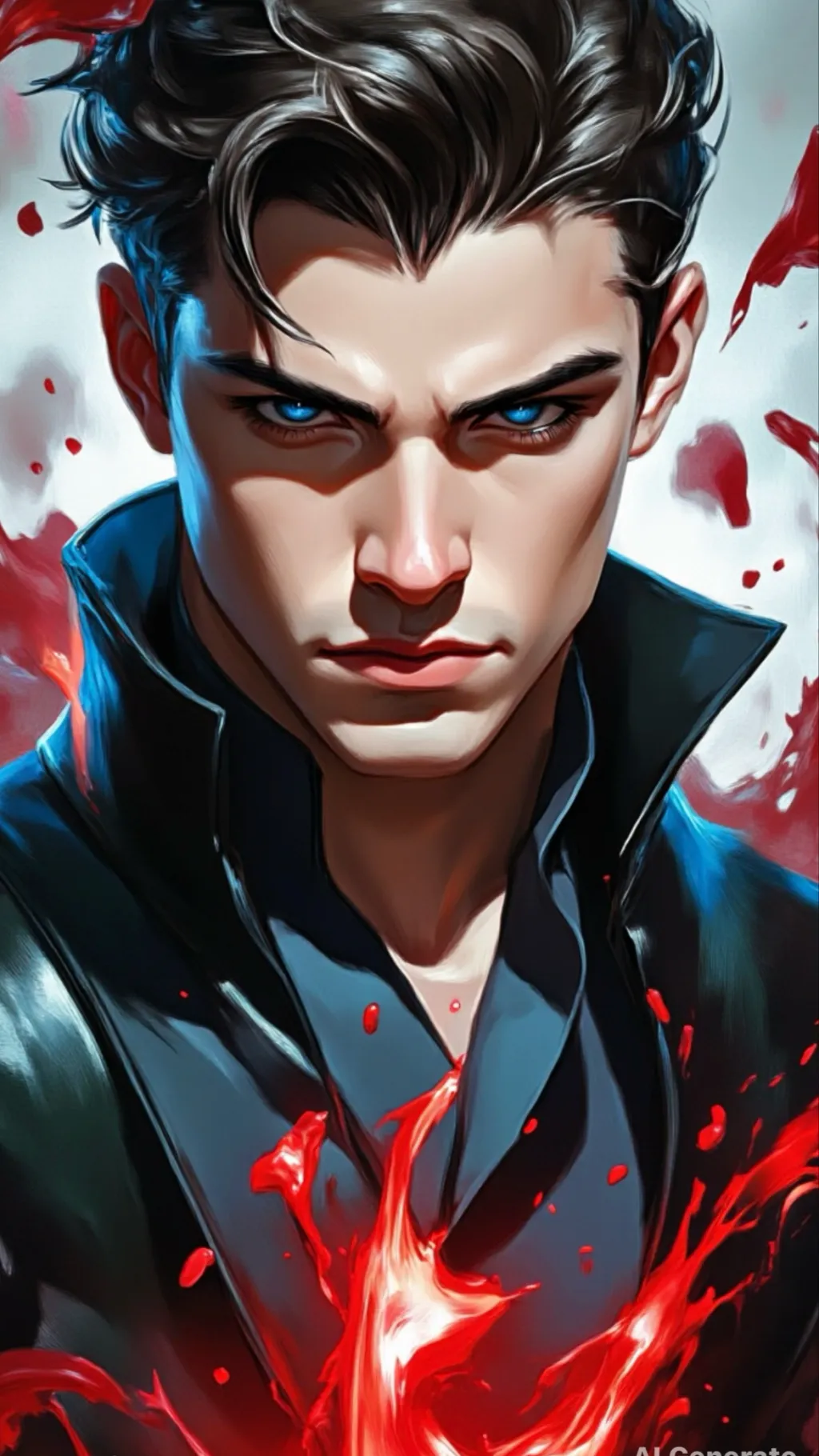 ai character: Vengeful Love  background