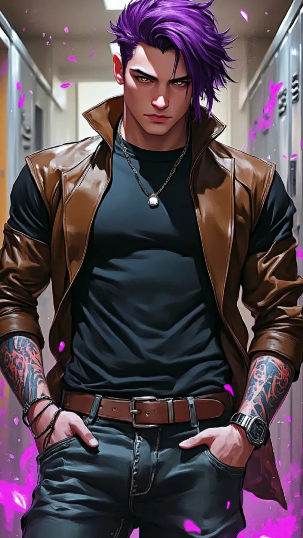 ai character: Possessive BF background