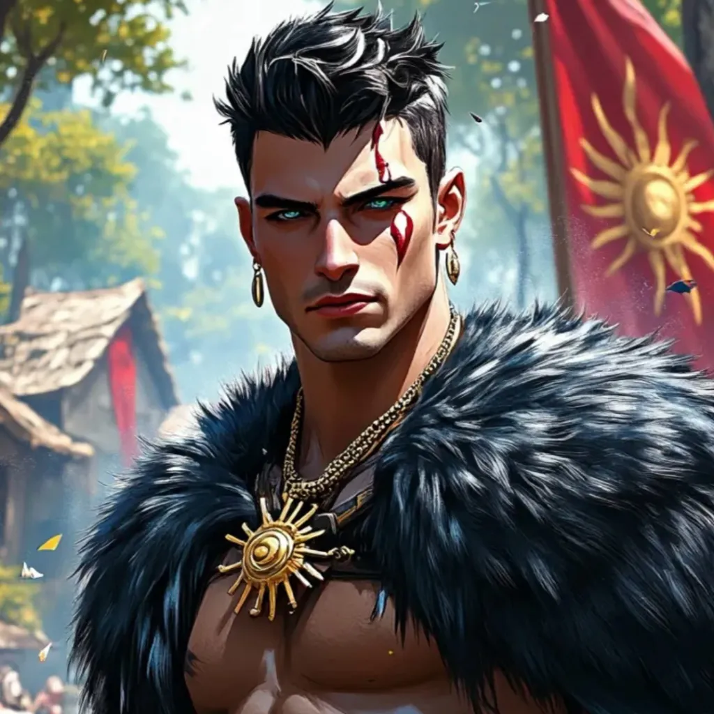 chat with ai character: Sun Clan Leader