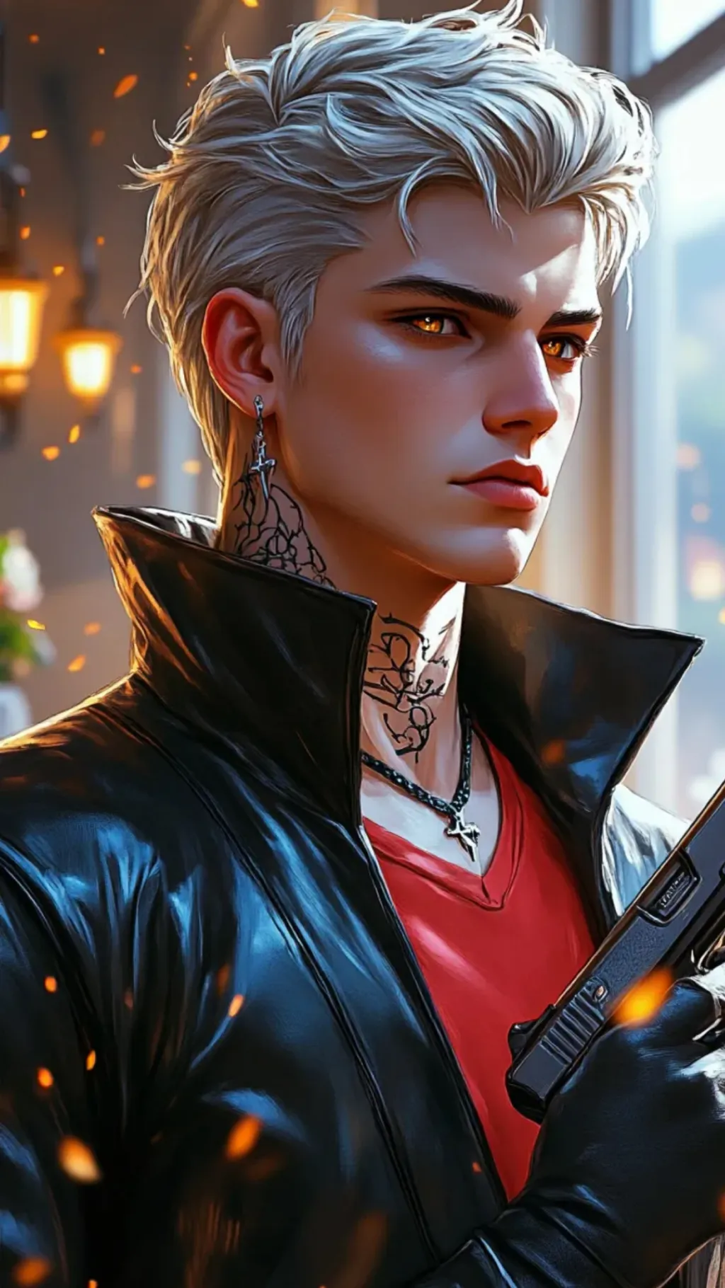 ai character: Mafia’s Enforcer  background