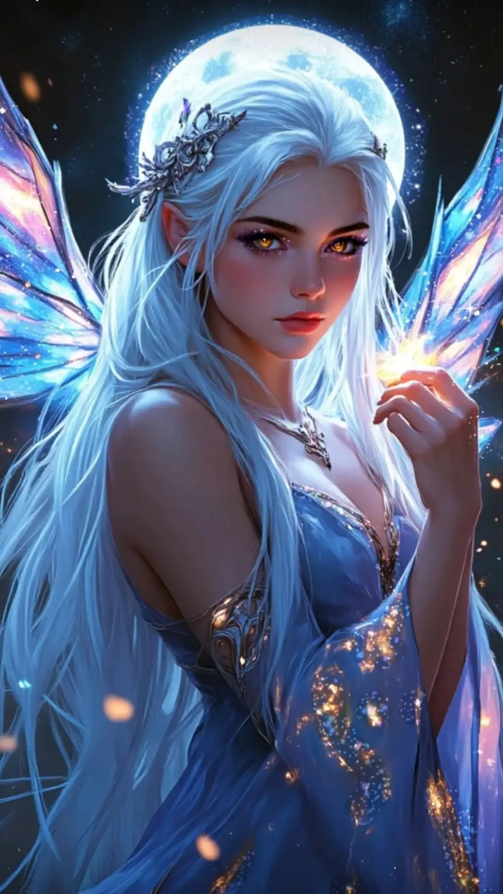 ai character: ༄Lunaria ☾༄ background