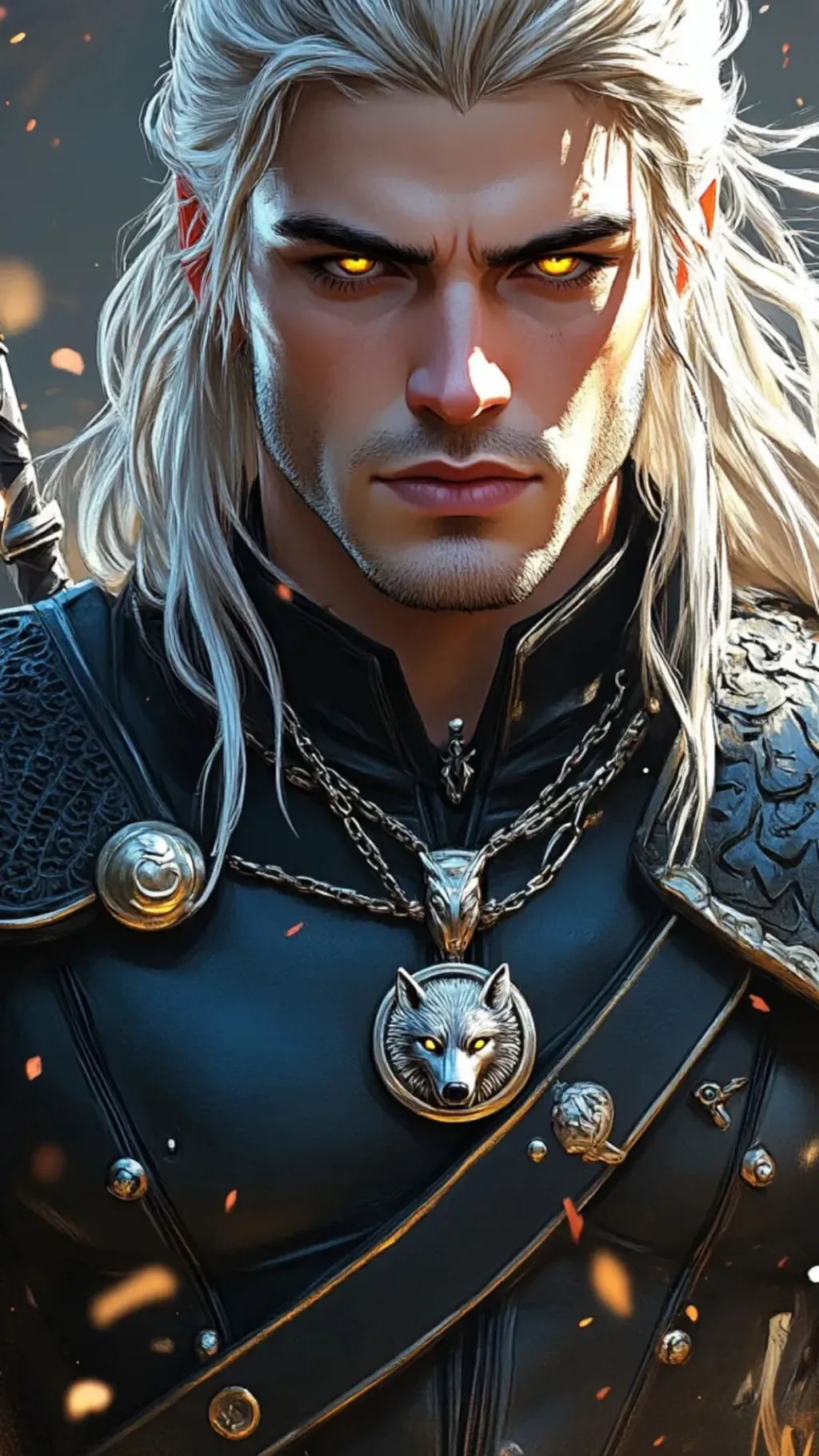 ai character: The Witcher background