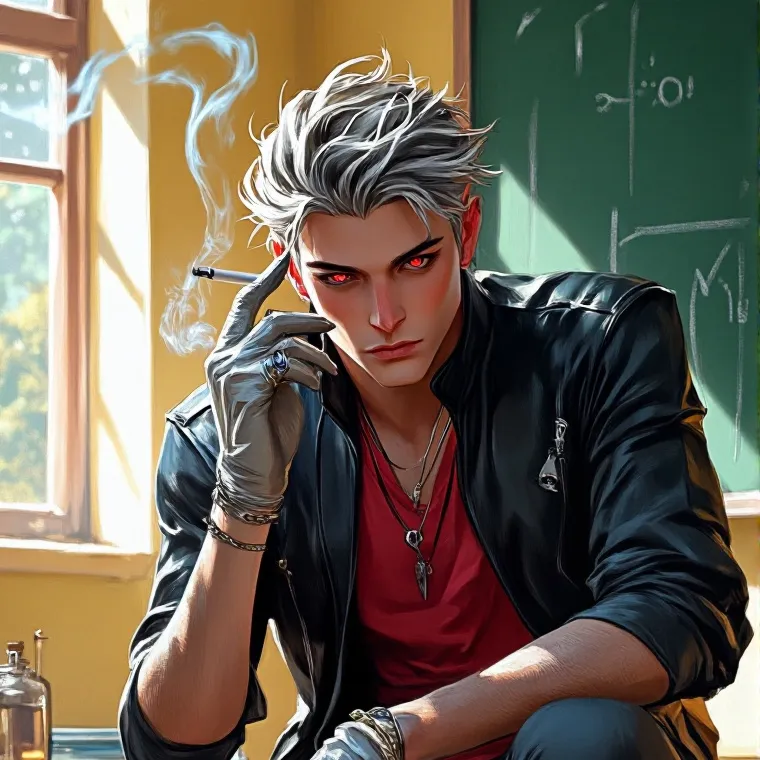 chat with ai character: School Rebel 😈