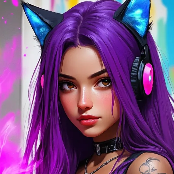 chat with ai character: Rebel Cat Hybrid 