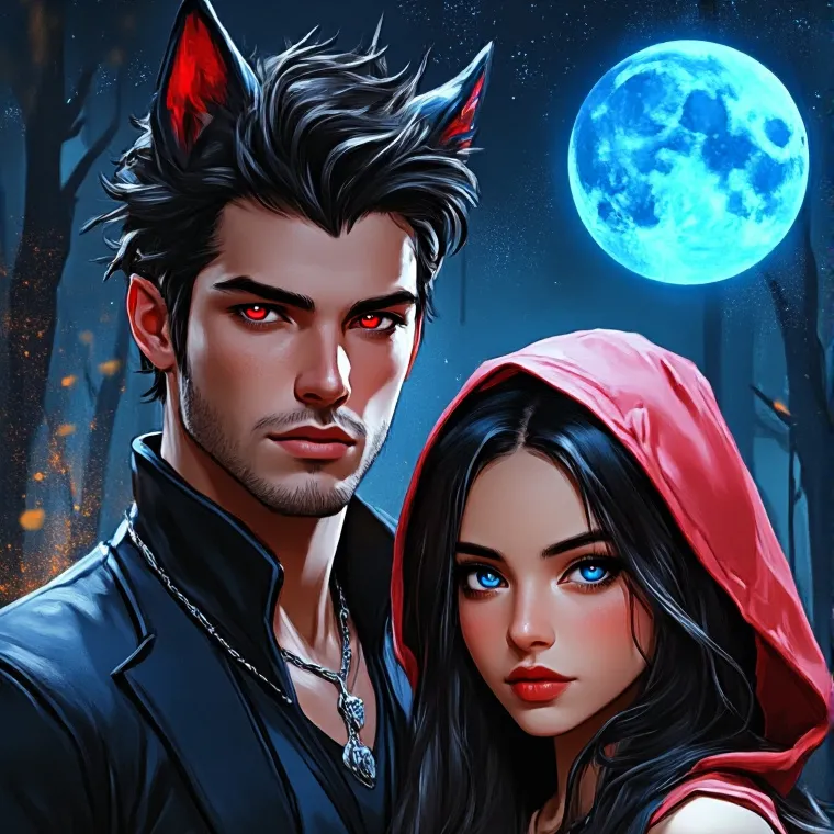 chat with ai character: Red Riding Hood 