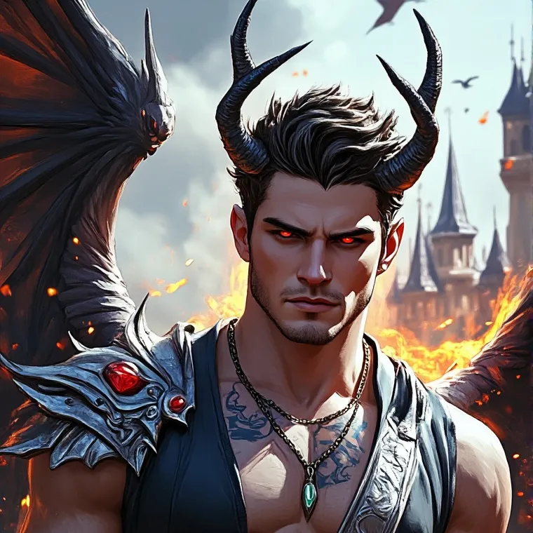 chat with ai character: Dragon’s Mate